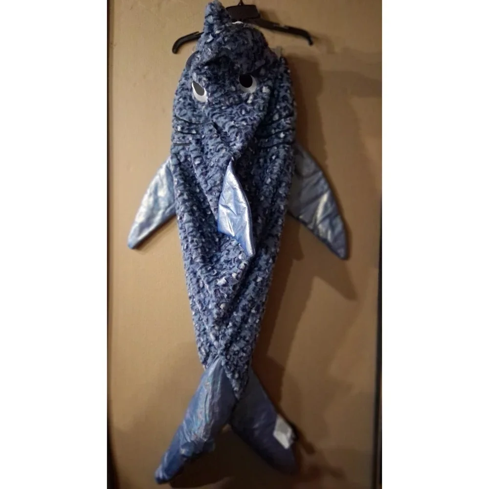 Shark Plush Sleeping Bag ISAAC MIZRAHI 56